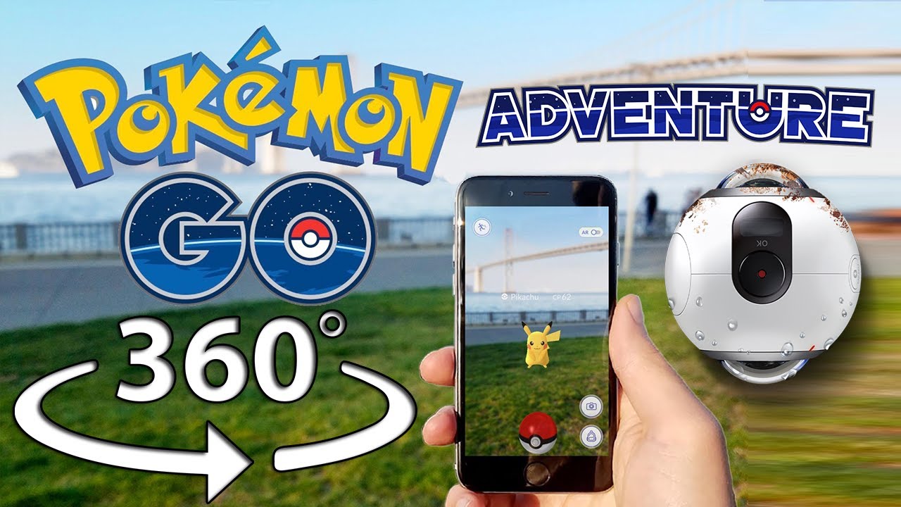 360 VR Pokemon GO! Pokemon GO Adventure In VR 360 Pokemon