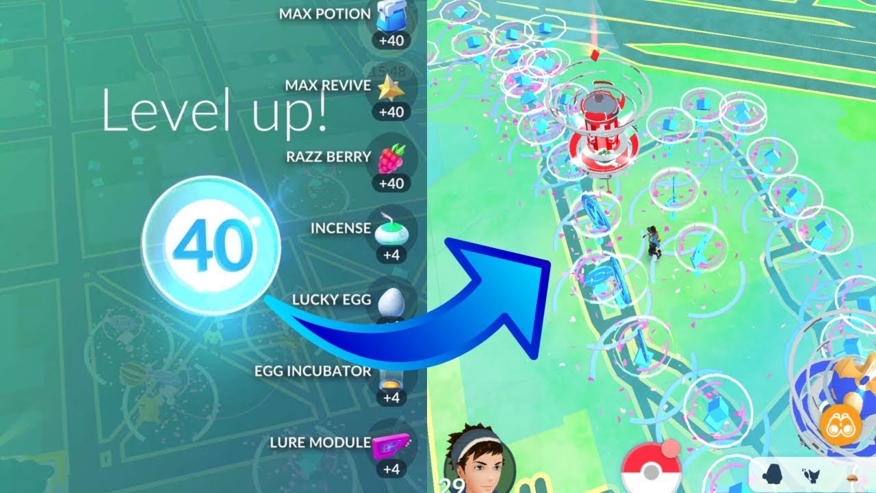 THE BEST POKESTOP CLUSTERS IN THE WORLD FOR POKEMON GO! LEVEL UP FAST