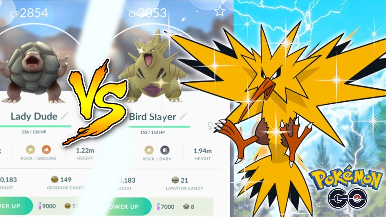 The Shiny Zapdos Raid and How to Counter it Pokemon GO Pokemon Go Videos
