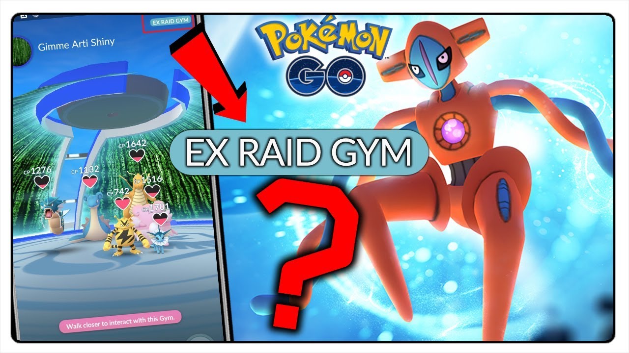 Pokemon Go Ex Raid Pass Deoxys