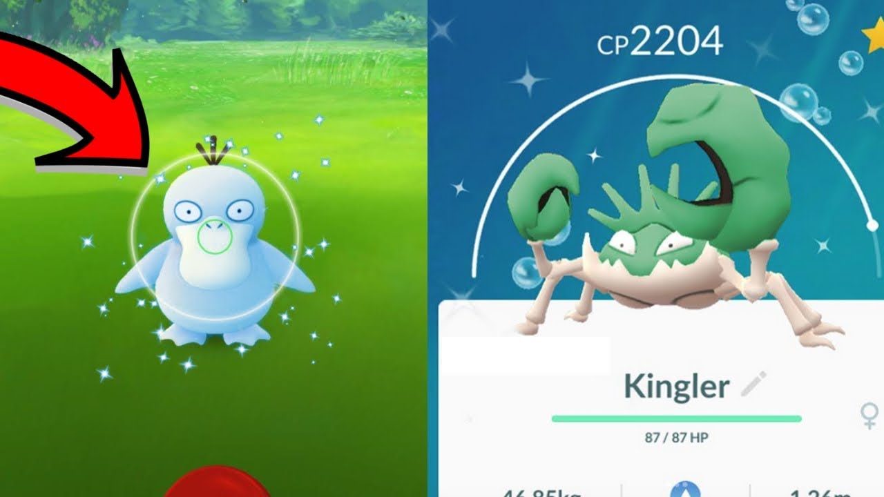 NEW SHINY POKEMON COMING TO POKEMON GO! THE BEST KRABBY ...