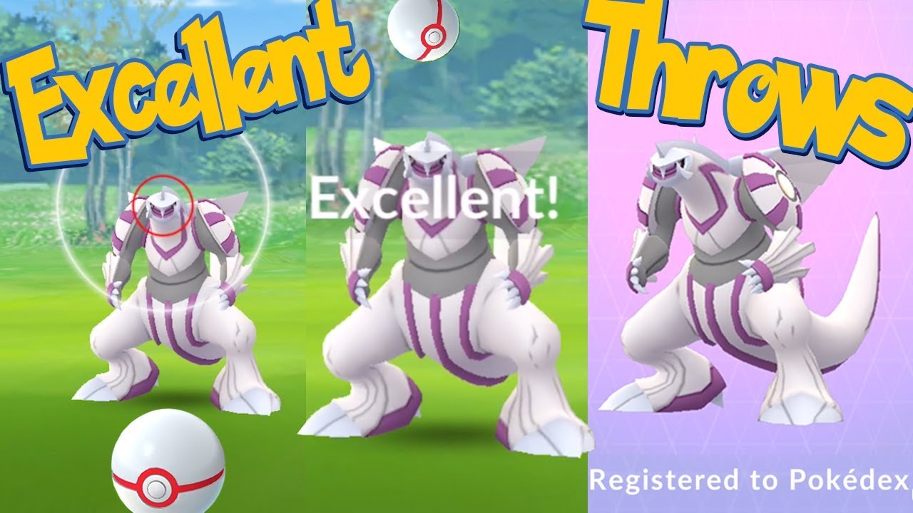 PALKIA Excellent Throws EVERY TIME! How To Hit More Excellent Throws