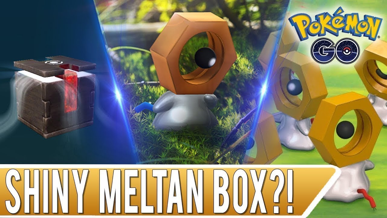 NEW Shiny Meltan *MYSTERY BOX EVENT* in Pokemon GO! Can We Get a Shiny