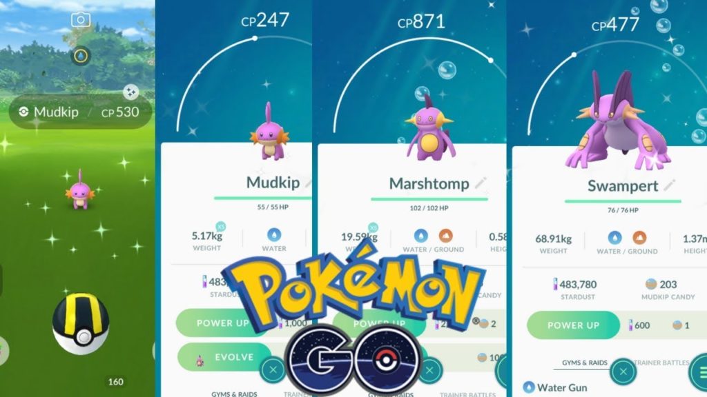 [LIVE] 3 Shiny Mudkip During Pokemon GO Community Day + Evolution !