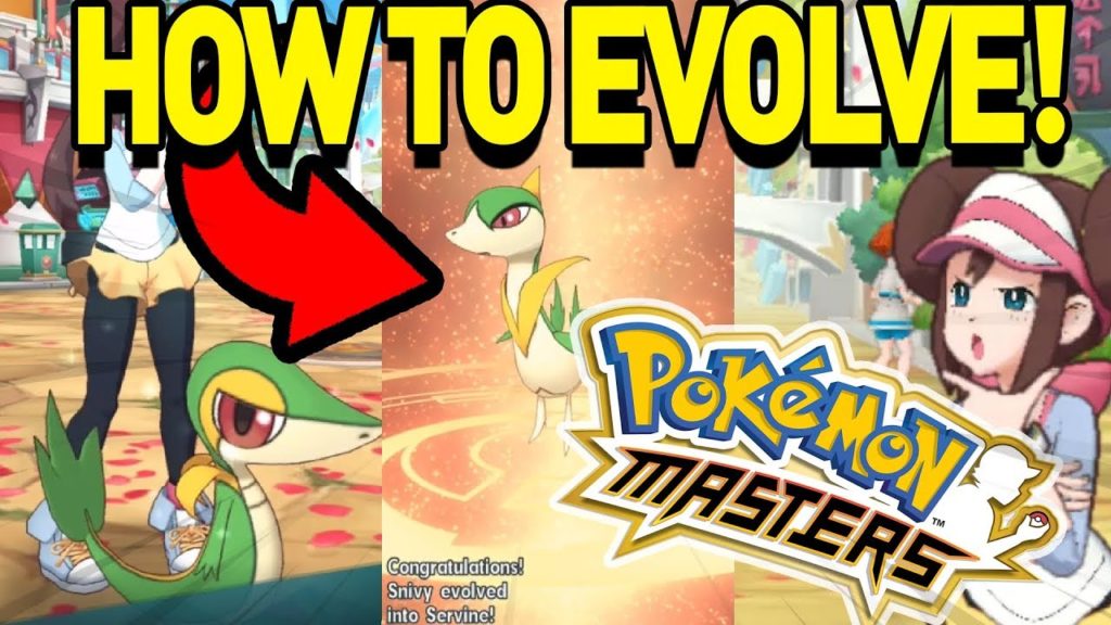 How to EVOLVE Pokemon in POKEMON MASTERS!