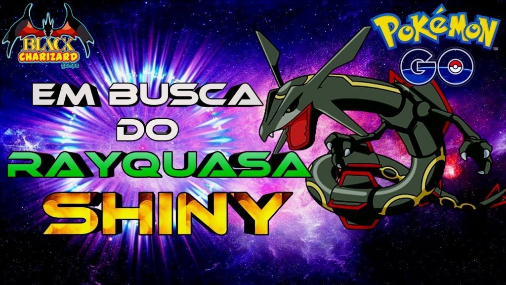 EM BUSCA DO RAYQUAZA SHINY!! - POKÉMON GO