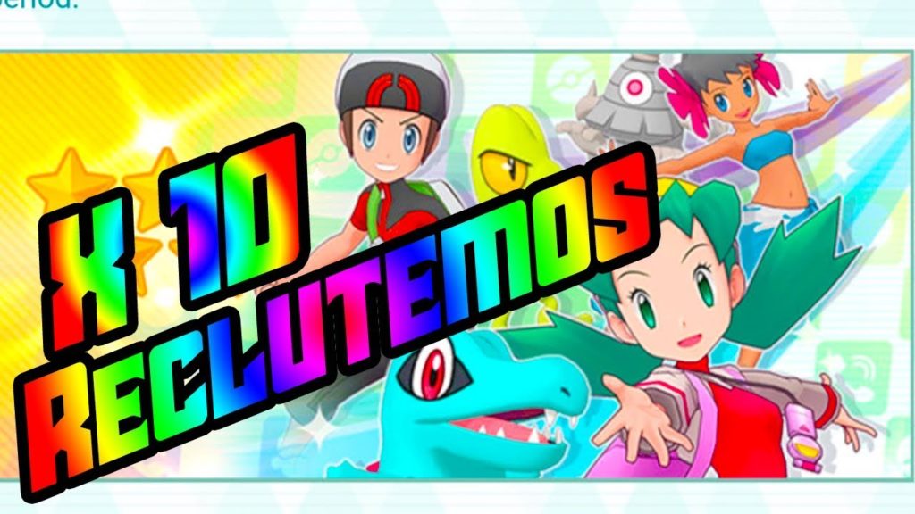 HORA DEL RECLUTAMIENTO X10 | POKEMON MASTERS