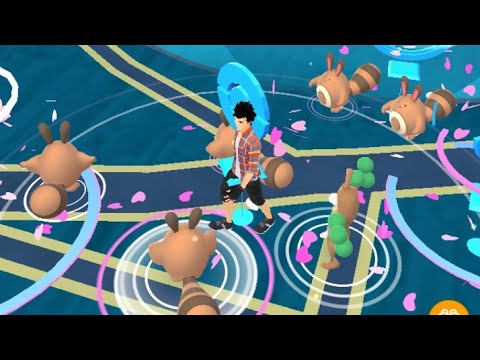 ☺️ Consígue muchos shiny... Genial Fiesta de Cebos de Pokémon go de electrike. Vamos x los shinys