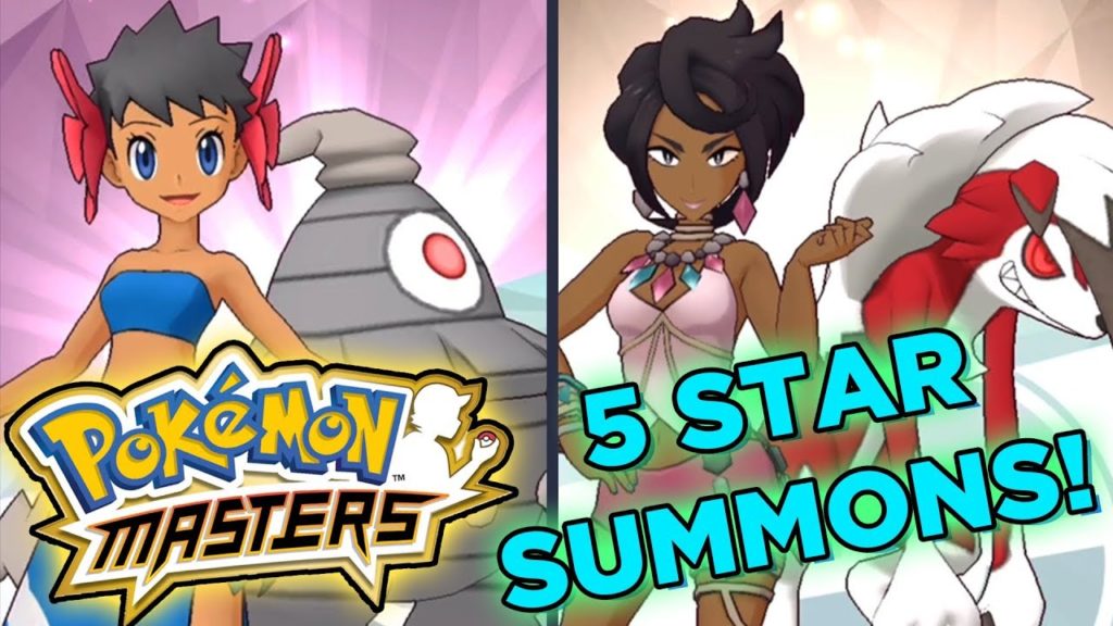 INSANE 5 STAR SUMMONS! - Pokémon Masters Gameplay (Sync Pair Summons)