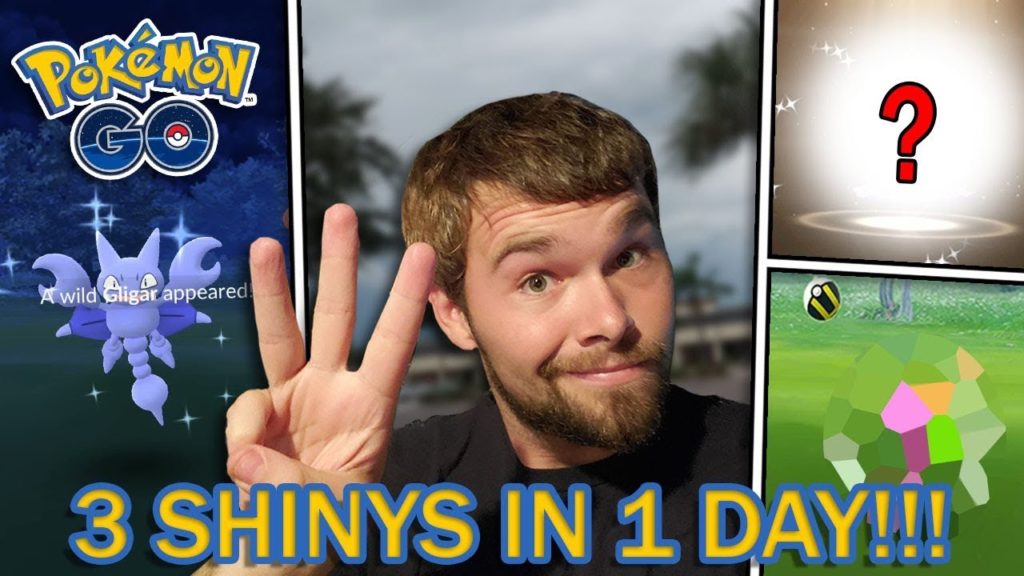 3 SHINY POKEMON IN 1 DAY!!! POKEMON GO ULTRA BONUS EVENT!