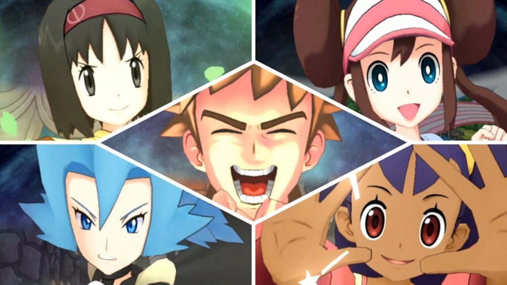 Pokemon Masters - All Bosses (F2P Main Story)