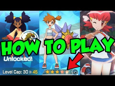 NEW Pokemon Masters Training Details! How To Play Pokemon Masters!