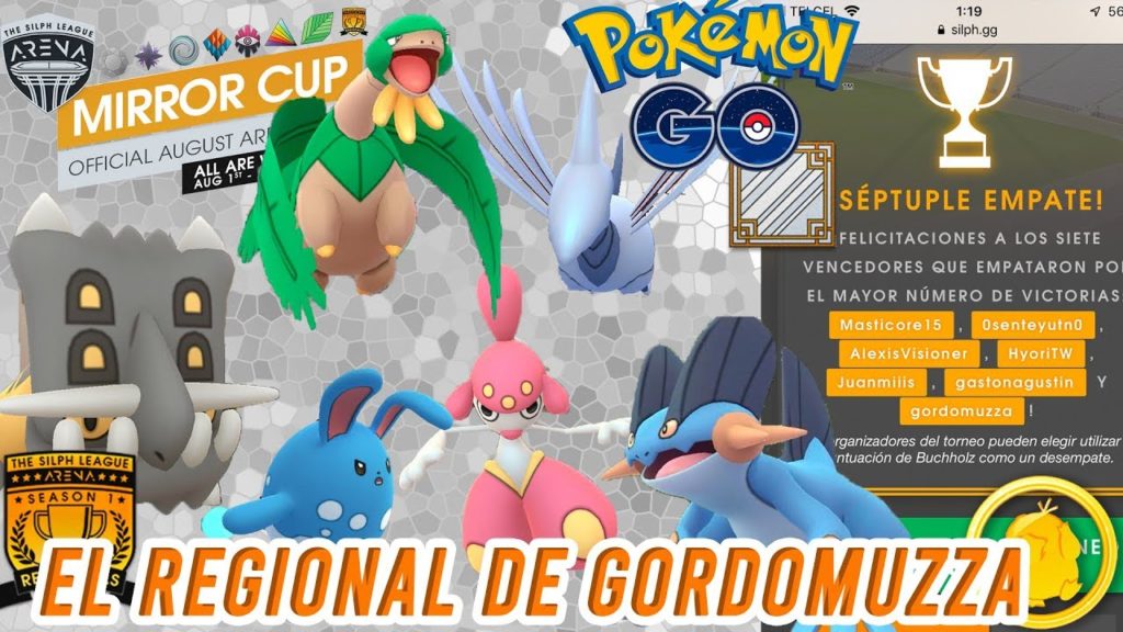 ¡La MIRROR CUP de GORDOMUZZA!-Pokémon Go PvP