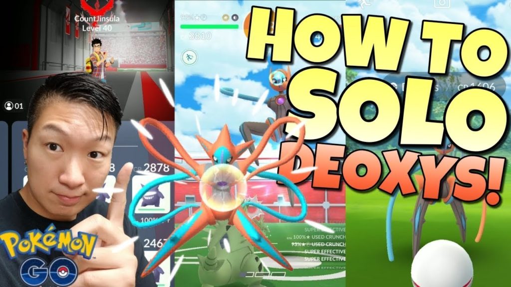 HOW TO SOLO DEOXYS!!  Pokémon GO Full Deoxys Raid Breakdown!
