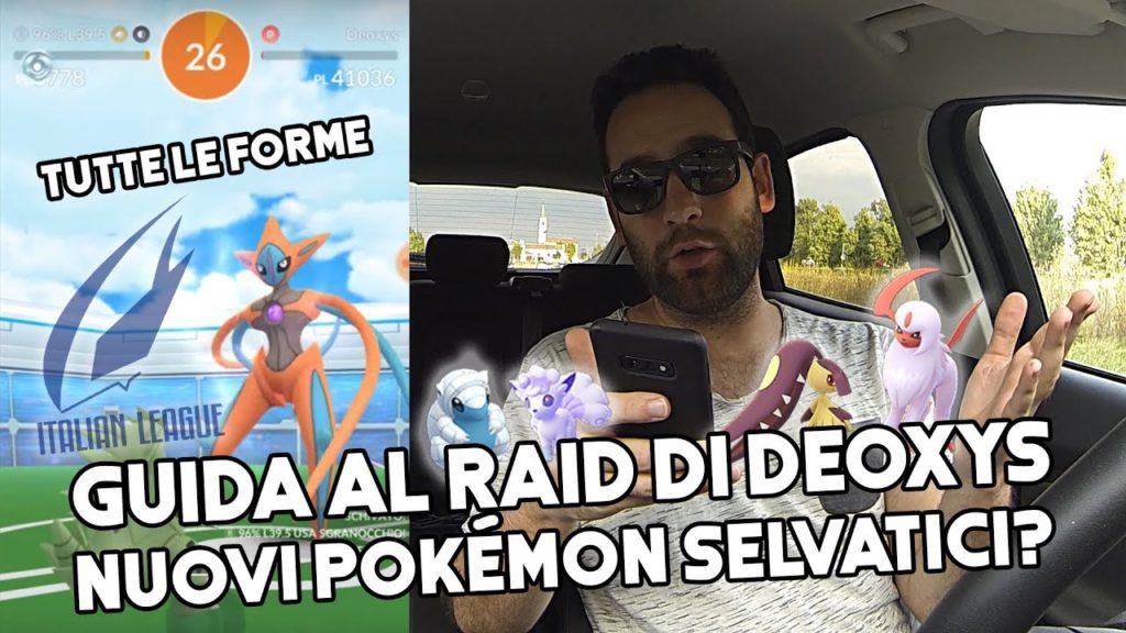 Guida al Raid di Deoxys, nuovi pokémon selvatici? - Pokémon Go Ita