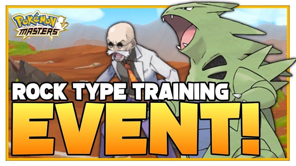 POKEMON MASTERS | New Rock Type Training Event | AWESOME NEWS!