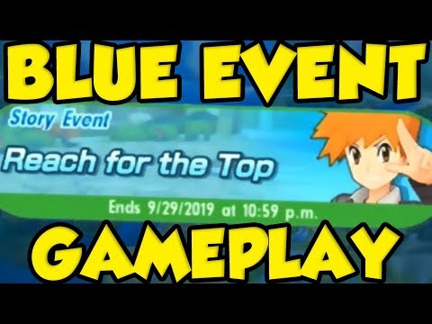 POKEMON MASTERS BLUE EVENT! FULL Pokemon Masters Blue Event Gameplay!