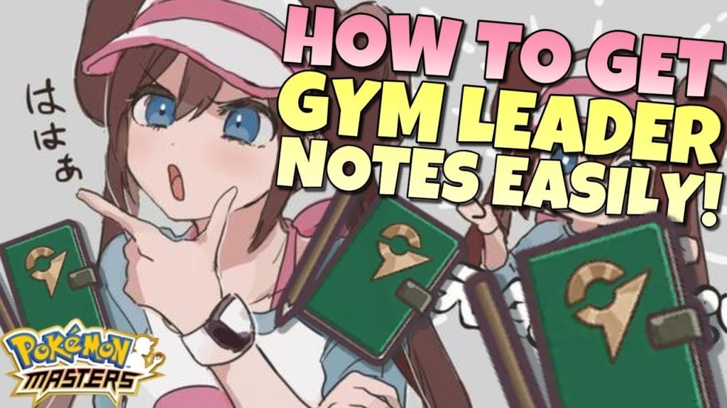 SUPER EASY WAY TO GET GYM LEADER NOTES in Pokémon Masters!