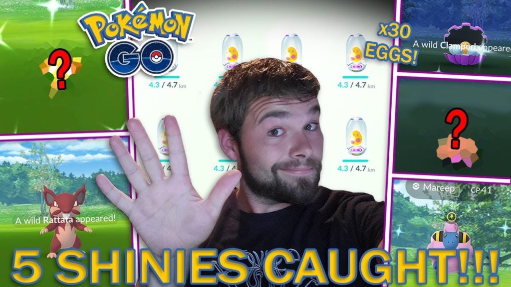 5 SHINY POKEMON CAUGHT! 30 REGIONAL EGGS HATCHED!!! Pokemon GO Ultra Bonus Event