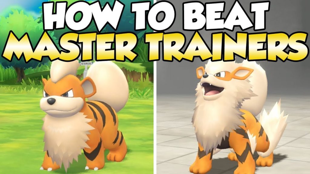 How To Beat Growlithe & Arcanine Master Trainers Guide! | Pokemon Let's Go