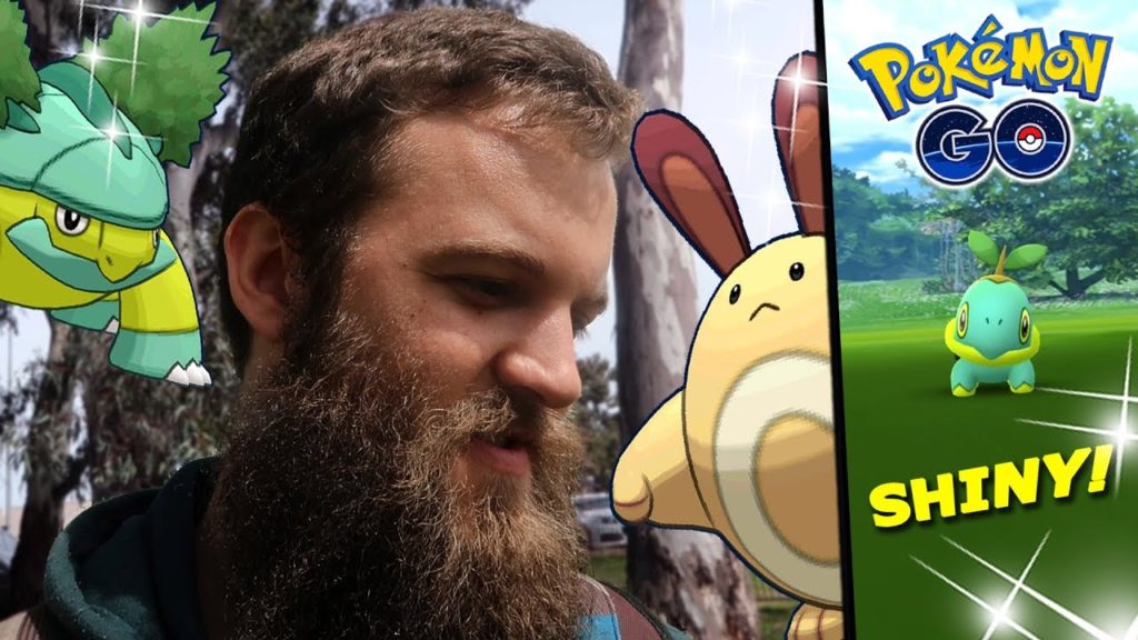 SO MANY SHINY TURTWIG + A SNEAKY SHINY! (POKEMON GO COMMUNITY DAY) Feat. “Homeless Looking Freak”