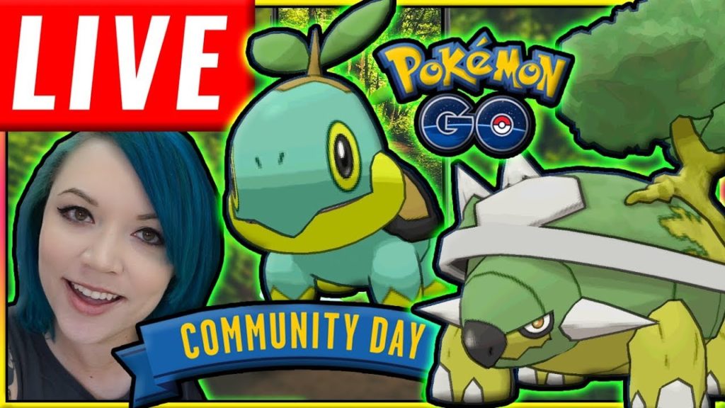 🔴LIVE: SHINY TURTWIG COMMUNITY DAY Pokémon GO!