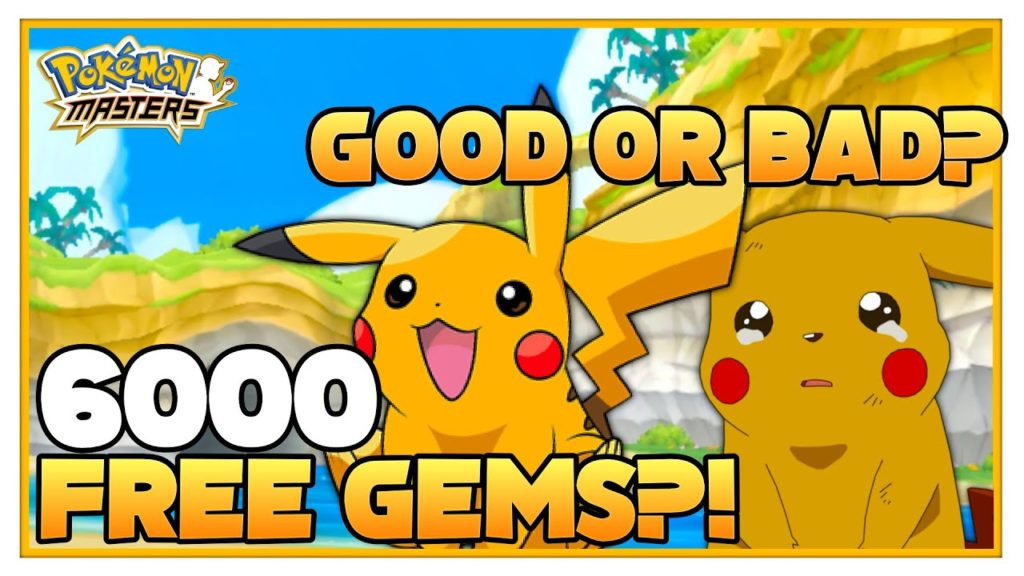 POKEMON MASTERS | 6000 Free Gems?! A Good Or Bad Thing?