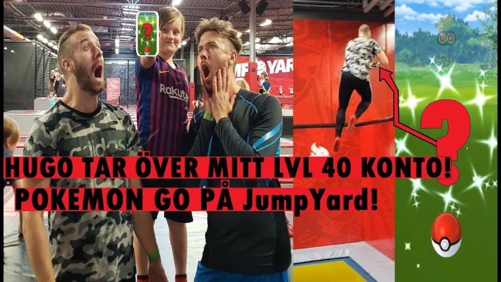 Pokemon GO | HUGO TAR ÖVER MITT LVL 40 KONTO! | HUR ÄR POKEMON GO PÅ JUMPYARD? | Johans Pokemon GO