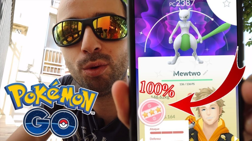 MEWTWO SHINY 100%!! ¿SERA MIO O DE LA EMBARAZADA SHINY? LLEGO LA LOTERIA!! [Pokémon GO-davidpetit]
