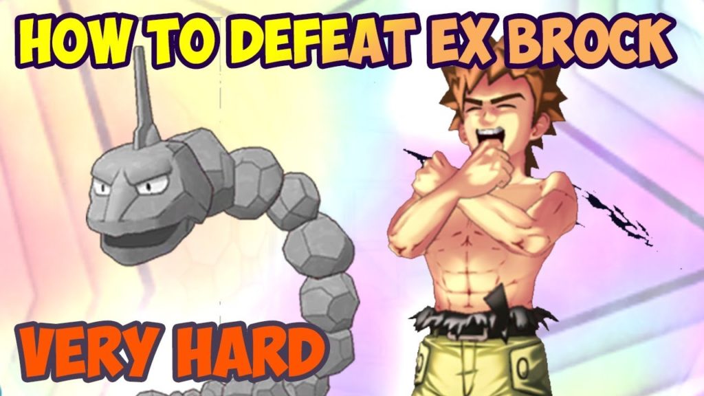 Pokemon Masters - How to Defeat EX Challenge Brock Very Hard