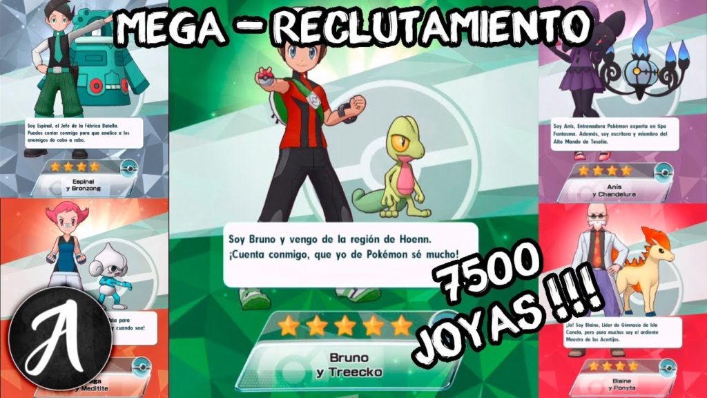 GASTO 7500 JOYAS!!!  MEGA-RECLUTANDO en POKEMON MASTERS!!!   (By Aromaz)