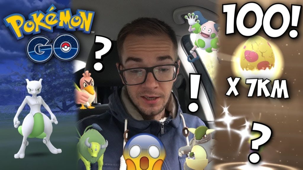 100 x 7 KM!! PIERWSZY REGIONALNY SHINY?! SHINY MEWTWO? POKEMON GO WARSZAWA