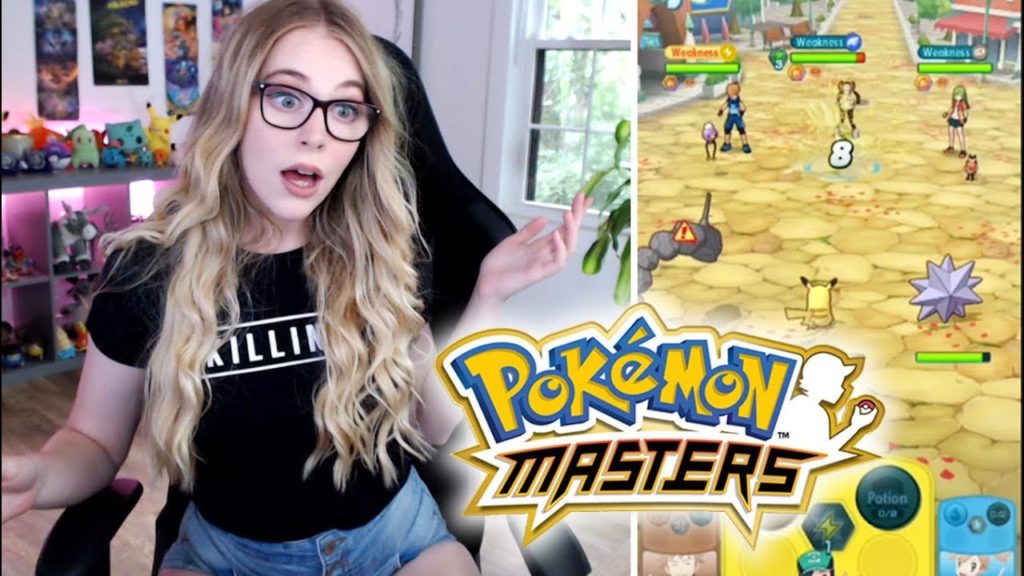 Pokemon Masters FIRST Reaction! - New Mobile Pokemon Game 👀