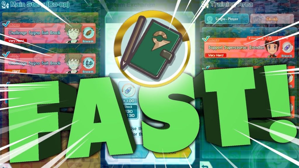FASTEST WAYS to get Gym Leader Notes (Level 100) • Pokemon Masters Guide
