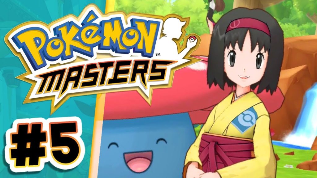 FIRST GYM LEADER BATTLE! VS Erika (Pokemon Masters Gameplay Part 5)