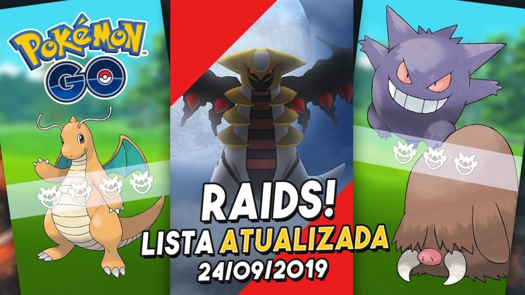 NOVOS CHEFES DE RAID COM A CHEGADA DO GIRATINA! | Pokémon GO