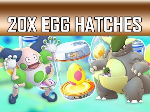 SHINY REGIONAL HUNTING!!! - Hatching 20x 7KM Eggs (Pokemon GO)