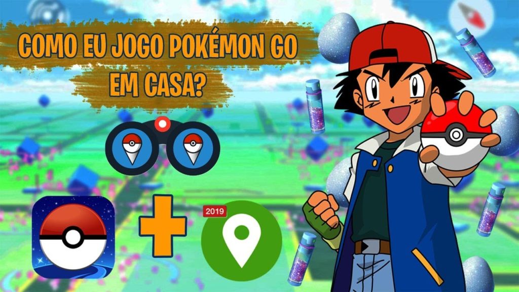 COMO EU JOGO POKÉMON GO COM JOYSTICK EM CASA - DIÁRIO DE UM FLY GPS - EP.3