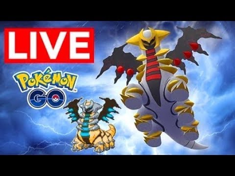 Pokemon Go - Shiny Altered Giratina (caught) Raids Till i get It or Pass Out