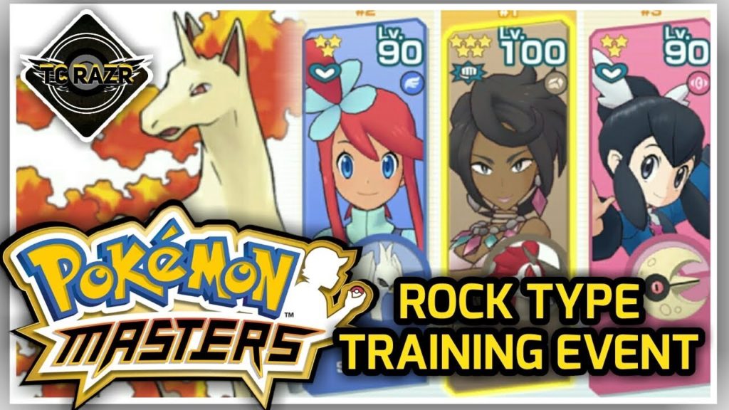 BLAINE'S ROCK TYPE TRAINING EVENT- VERY HARD || POKEMON MASTERS