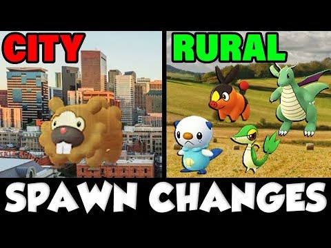 POKEMON GO SPAWN UPDATE - RURAL PLAYERS BUFFED! CITY NERFED! People Mad!