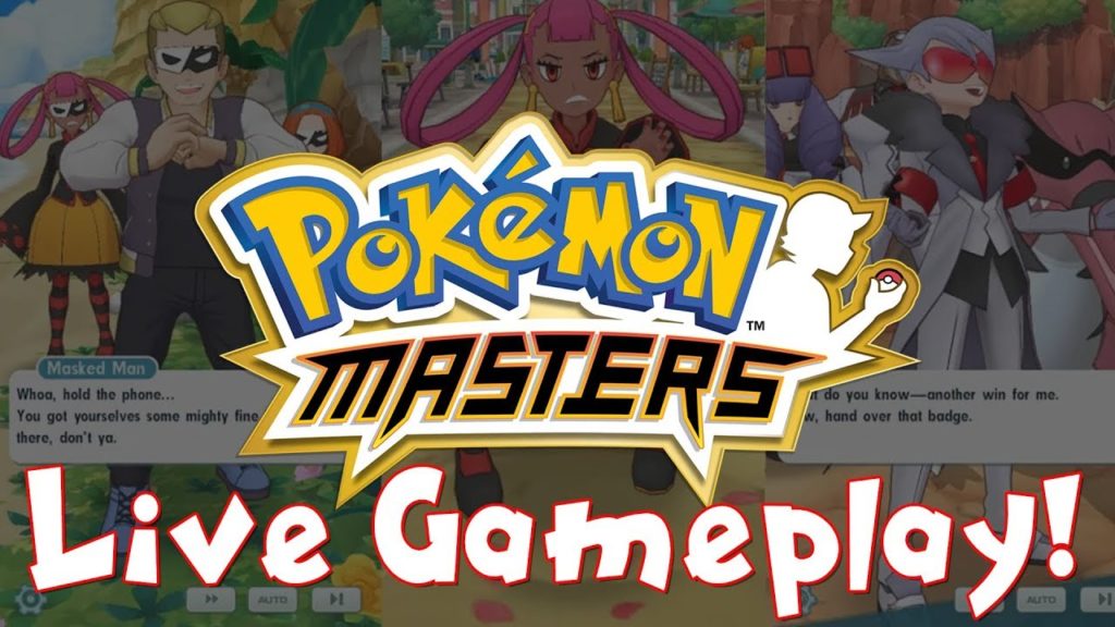 POKEMON MASTERS LIVE GAMEPLAY! Completing Story Chapters to Prepare for EX Training Events!