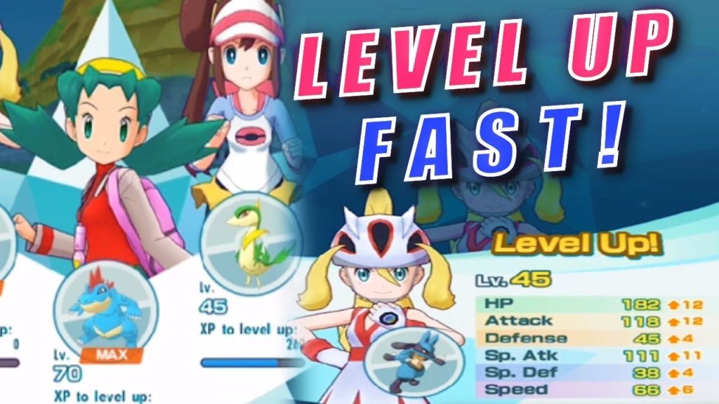 ✔️ How to LEVEL UP FAST and FREE in Pokemon Masters! EASIEST guide to level 100!