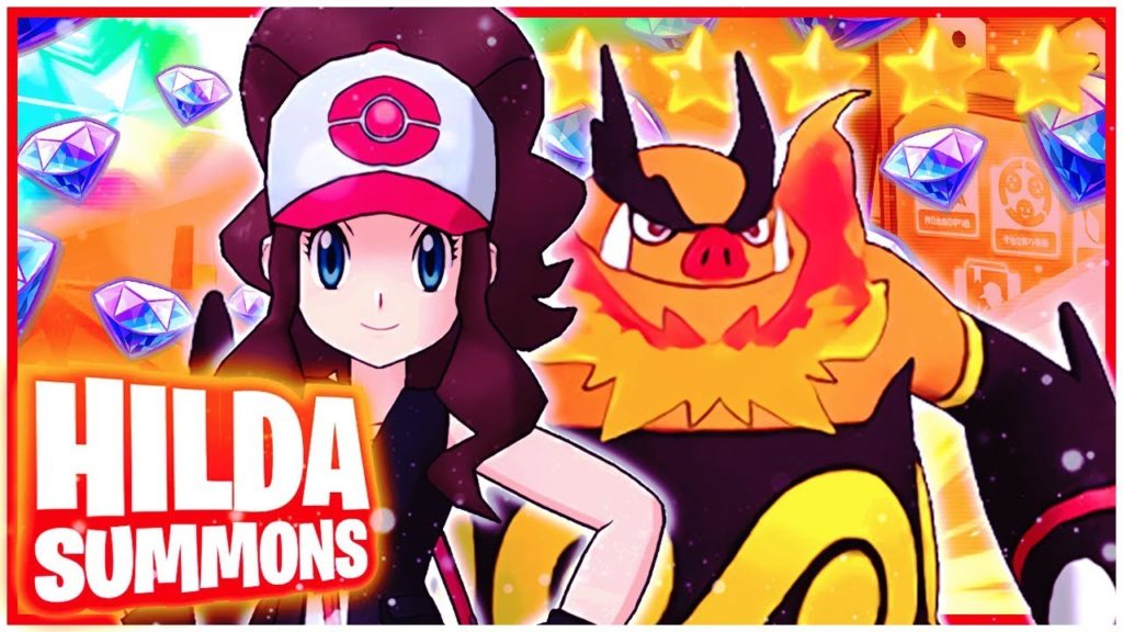BRAND NEW Hilda And Tepig Sync Spotlight Pair Scout Summons! Pokemon Masters