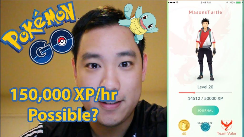 POKEMON GO - 150,000 xp an hour?  SMARTEST METHOD TO GAIN XP