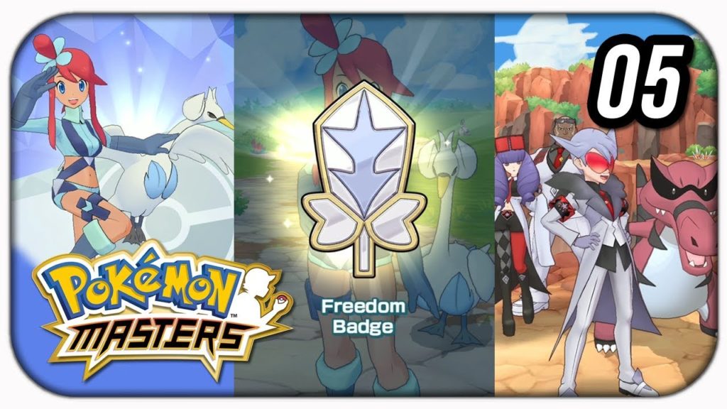 Gameplay Pokémon Masters! Capítulo 5, Skyla e Segunda INSÍGNEA!