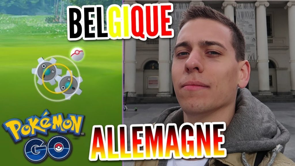 VIDÉO IMPROVISÉE EN BELGIQUE ET EN ALLEMAGNE - POKÉMON GO