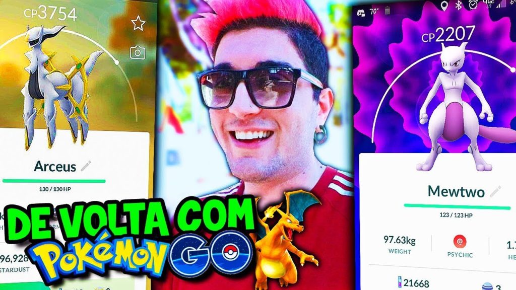 POKÉMON GO - VOLTEI COM MINHA CONTA ANTIGA ! QUERO UM LENDÁRIO !!