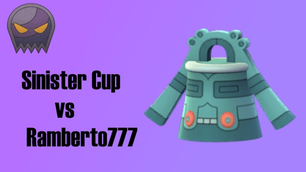 Sinister Cup Battles vs Ramberto777 | Pokemon GO PvP