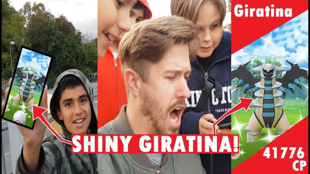 Pokemon GO på Svenska | VEM FÅR SHINY GIRATINA? | Johans Pokemon GO